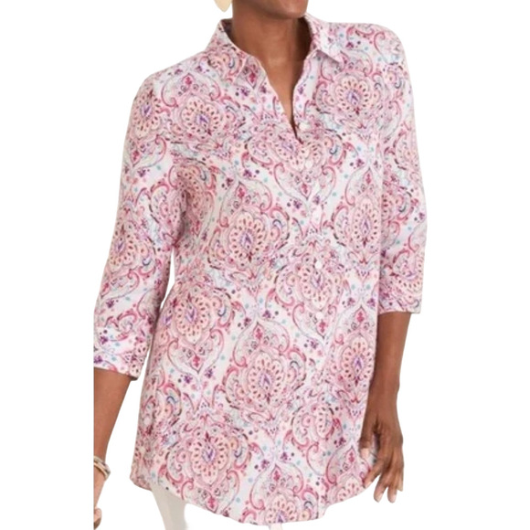 Chico's Tops - 33. WOMENS CHICO’S 2/L DETAIL TOP
